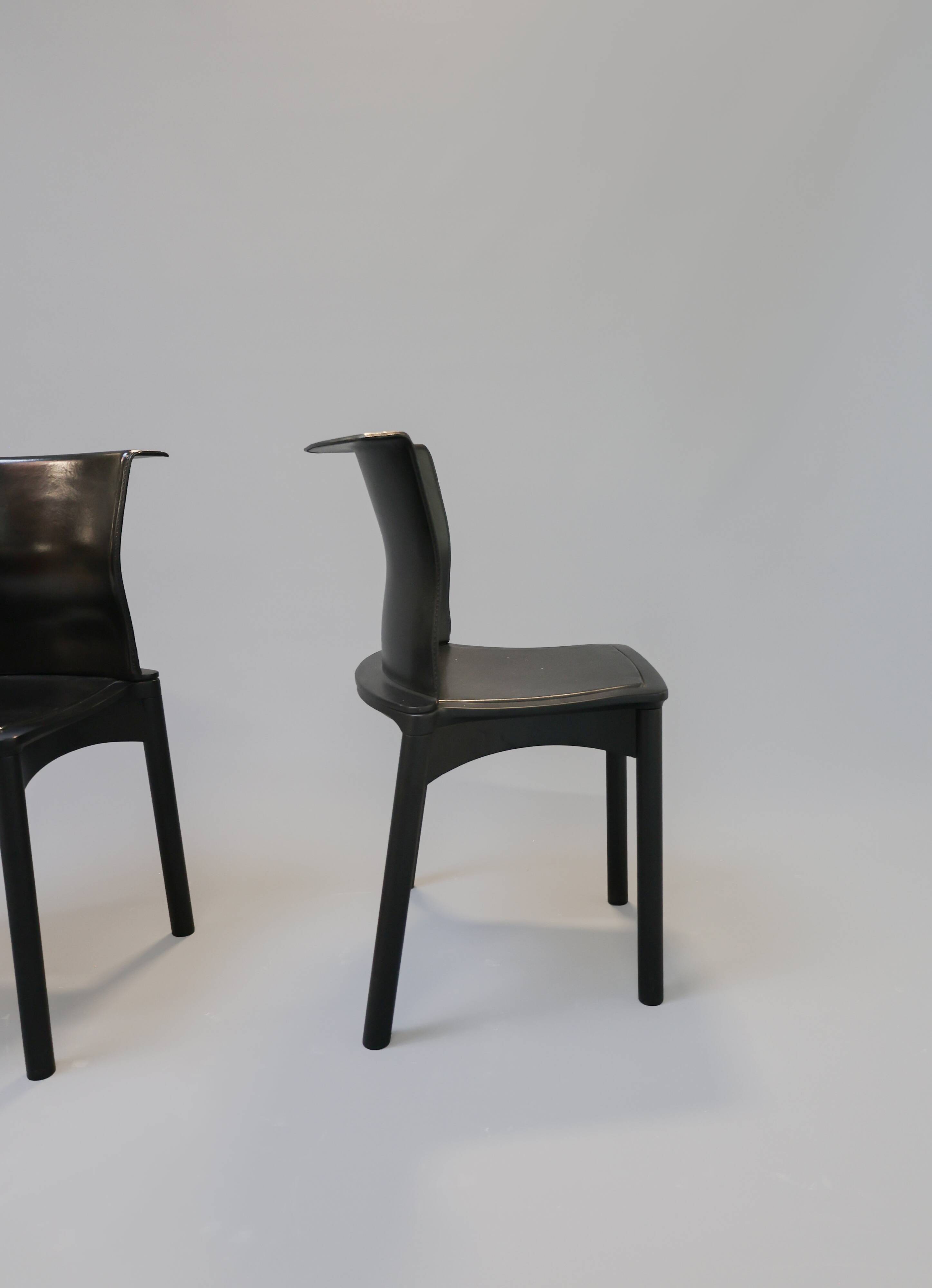 Francesco Binfaré for Cassina dining chairs