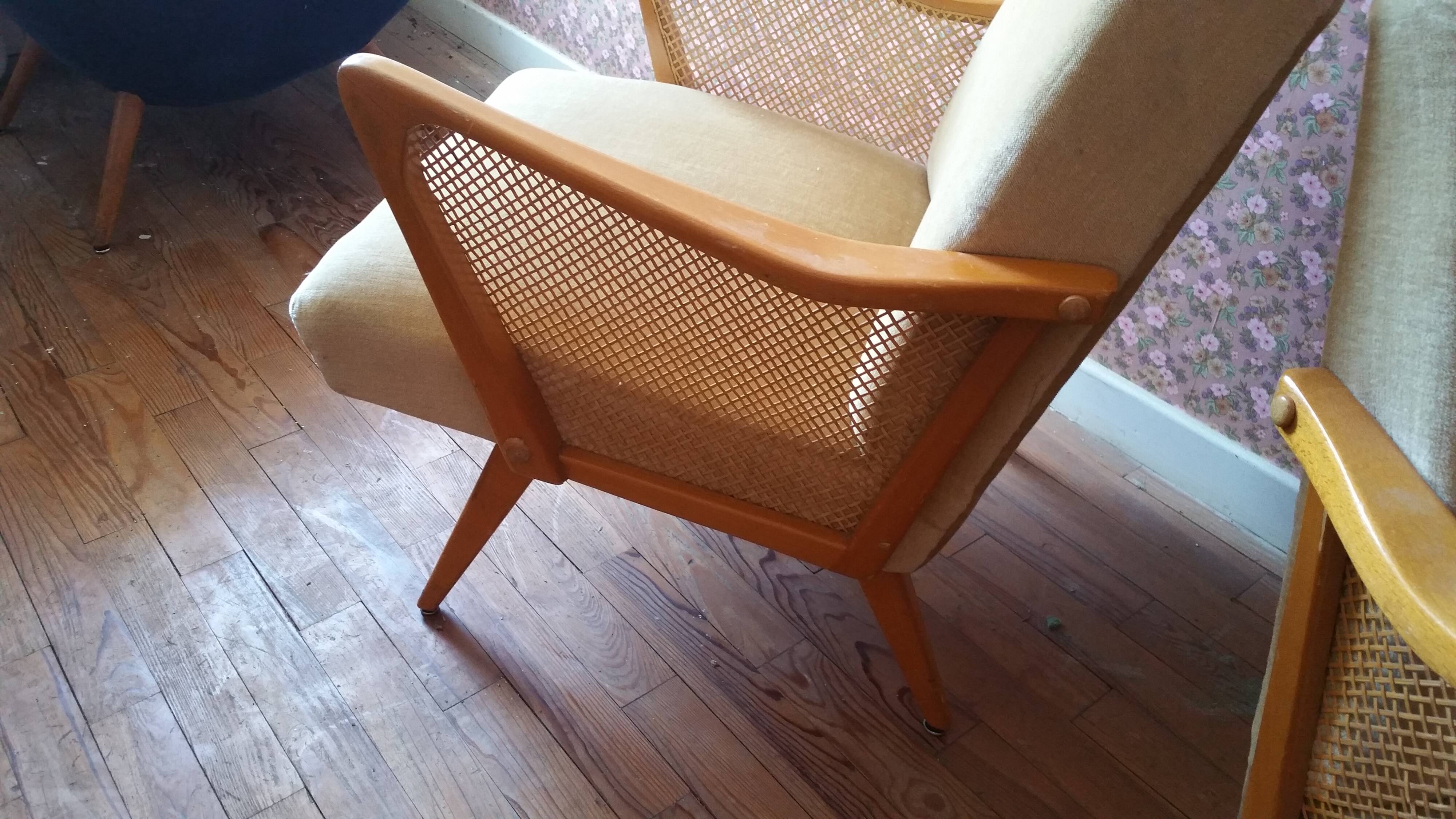 Scandinavian Danish cocktail chair 50 60s