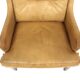 Fauteuil scandinave en cuir, Suède, 1960