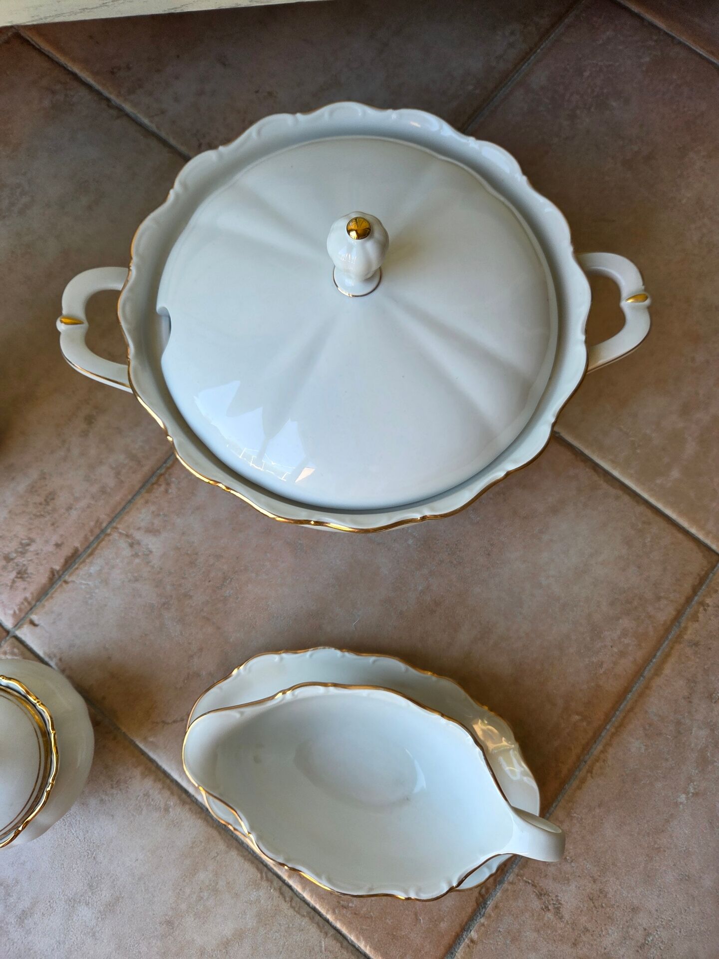 Set of porcelain tableware Seltmann Weiden