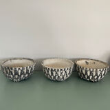 Set of plant pots, designer planter 1960