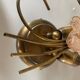 Pink Murano Glass Flower Sconces Set of 2