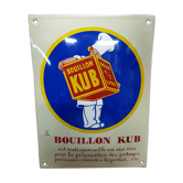 Kub broth enamel plate