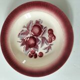 Vintage K&G Lunéville platter – “Red Fruits” design – 1930s/40s