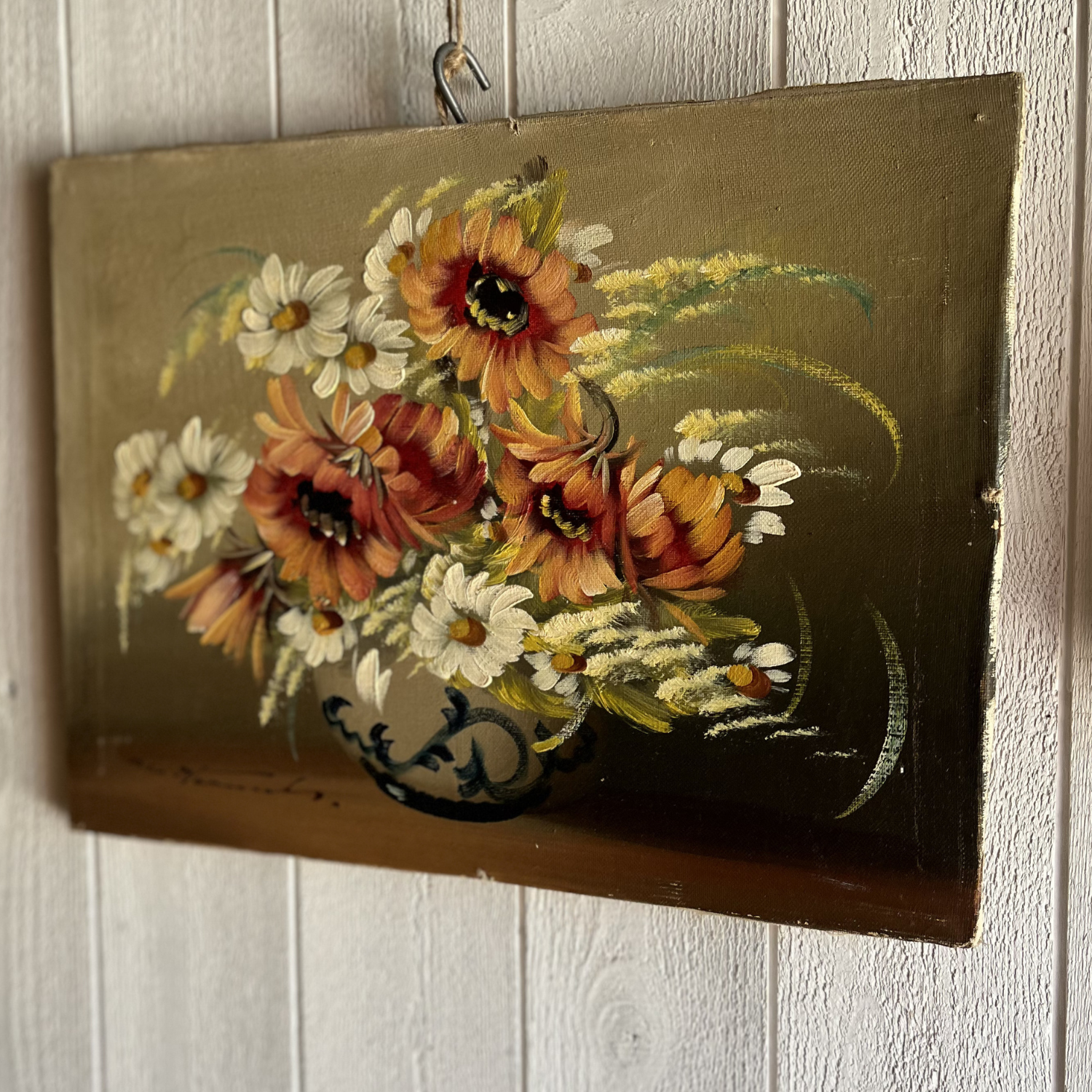 Huile sur toile