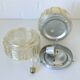 Pair of Wall Sconces / Vintage Ceiling Light / Flush Mount Fixtures 1970's