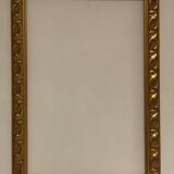 Old frame with gilded moldings
