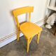 Chaise enfant Baumann en bois jaune