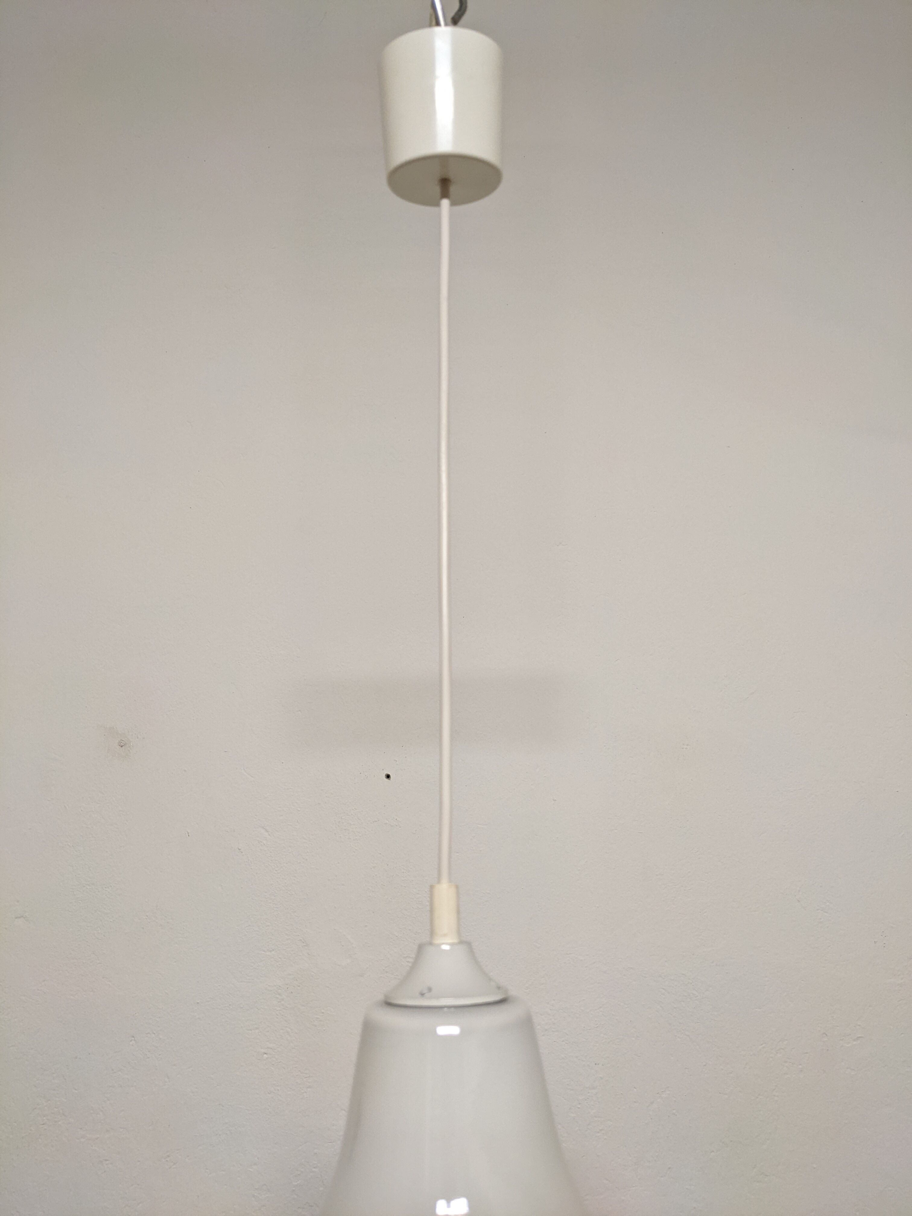 White opaline suspension from the 60s/70s