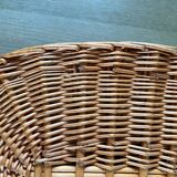 Vintage Rattan Serving Tray