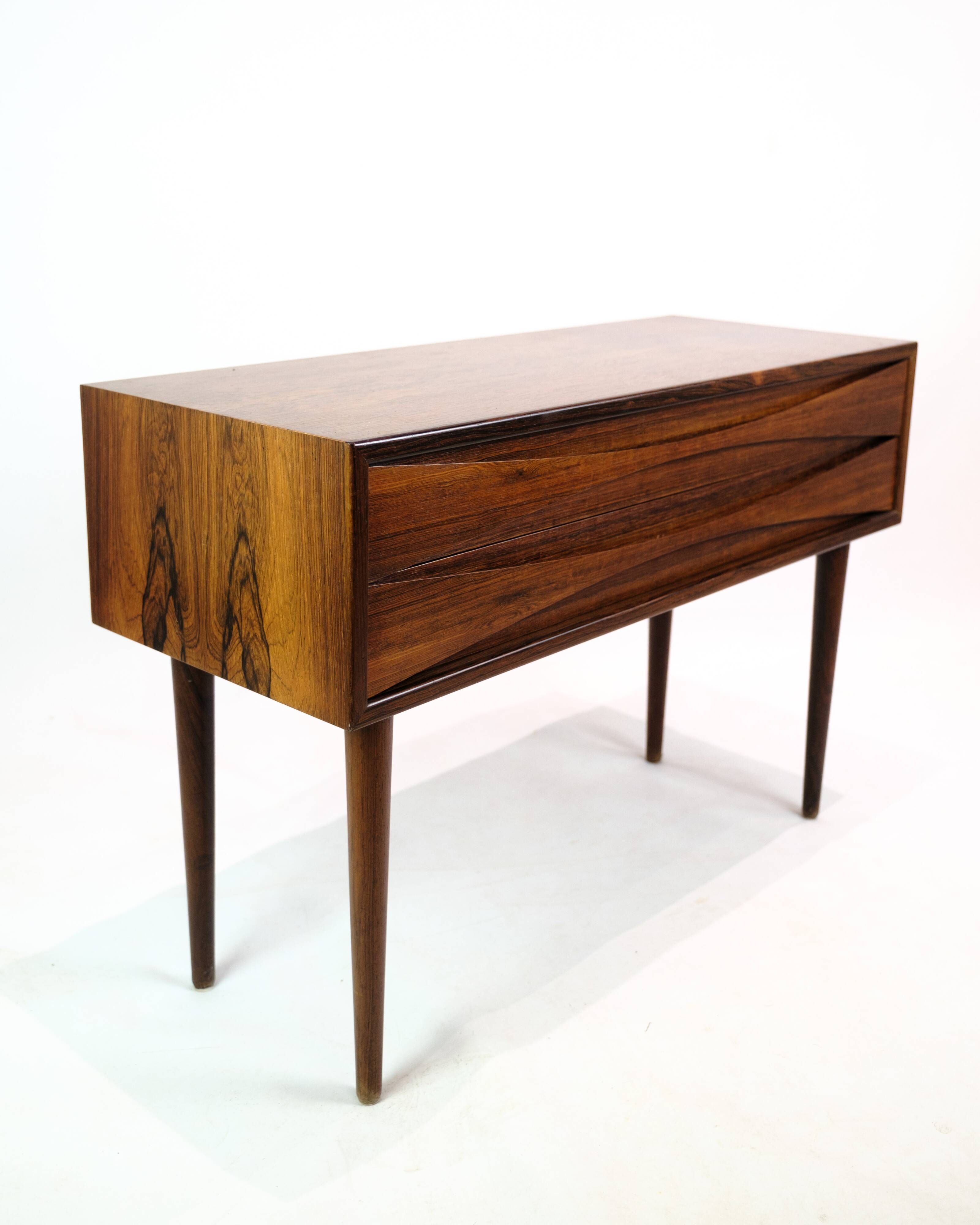 Small Chest Of Drawers Made In Rosewood By Arne Vodder From 1960s
