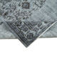 Hand-knotted rustic anatolian 1980s 160 cm x 258 cm grey carpet