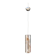 Suspended glass tube mirror Italian design