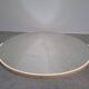 1970s Czechoslovakian Round Wall Mirror with Beige Frame