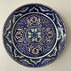 Ceramic dish signed Pascual Zorrilla