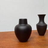 Vintage German vase in ceramic Wormser Terra-Sigillata, set of 2