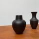 Vintage German vase in ceramic Wormser Terra-Sigillata, set of 2