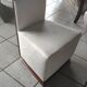 Charming decorative arts period armchair in solid walnut