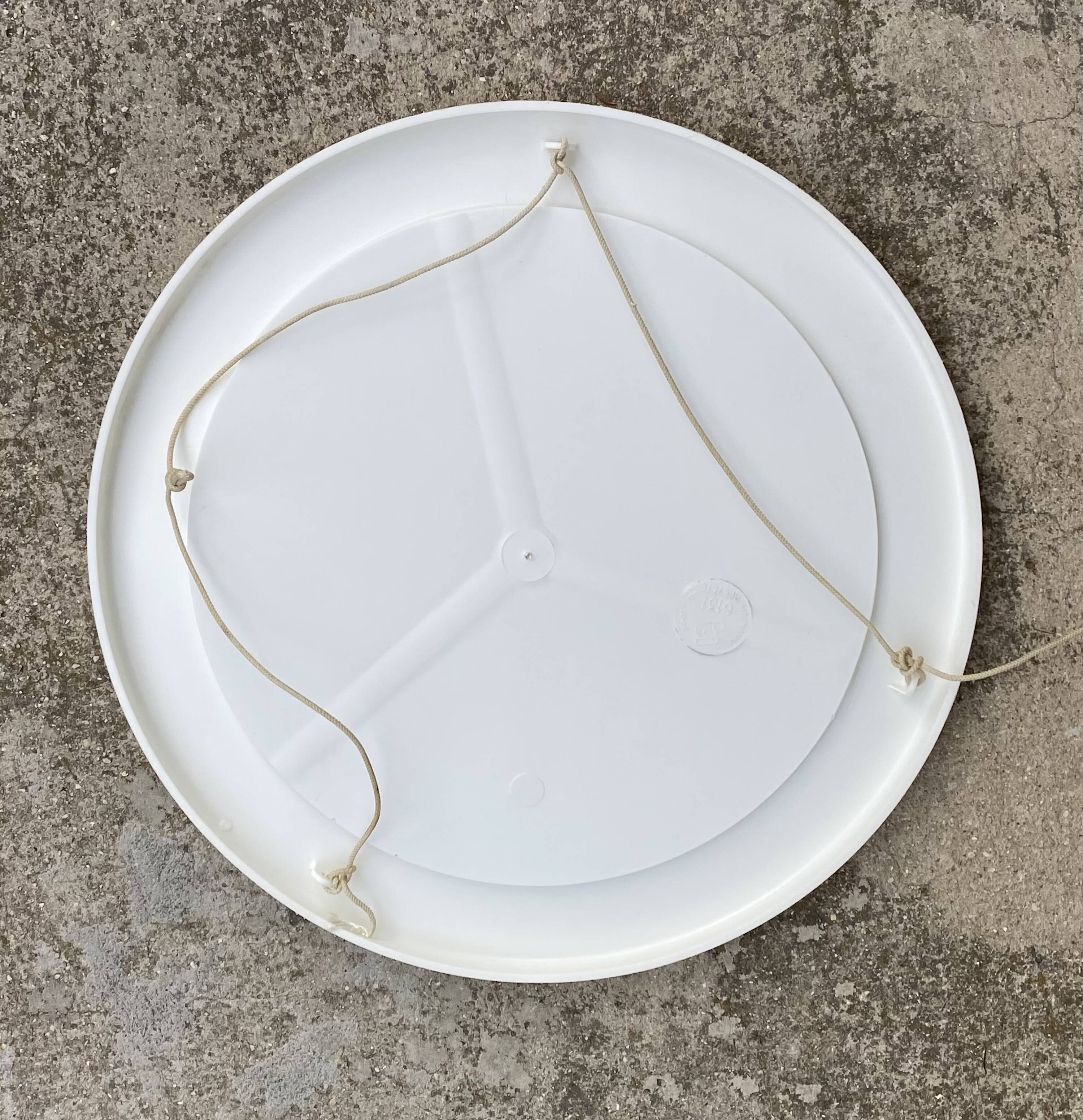 Vintage SYLA round mirror from 1960