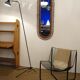 Rattan mirror from the 60's - 125x47cm