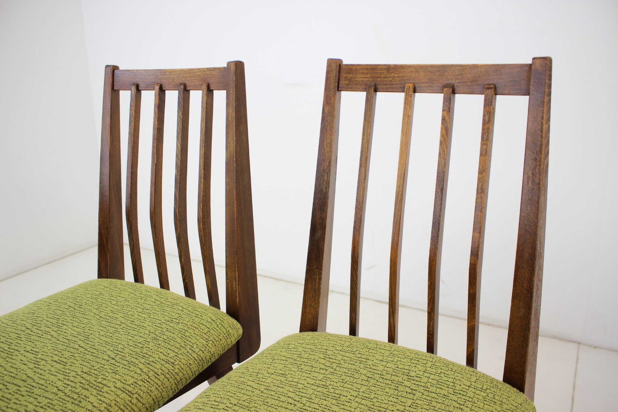 1960s Set of Four Dining Chairs, Czechoslovakia