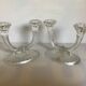 Pair of antique art deco candlesticks