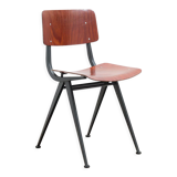 Vintage chair 60s, folded metal structure