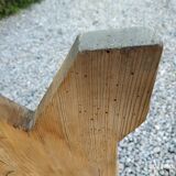 Wooden bench