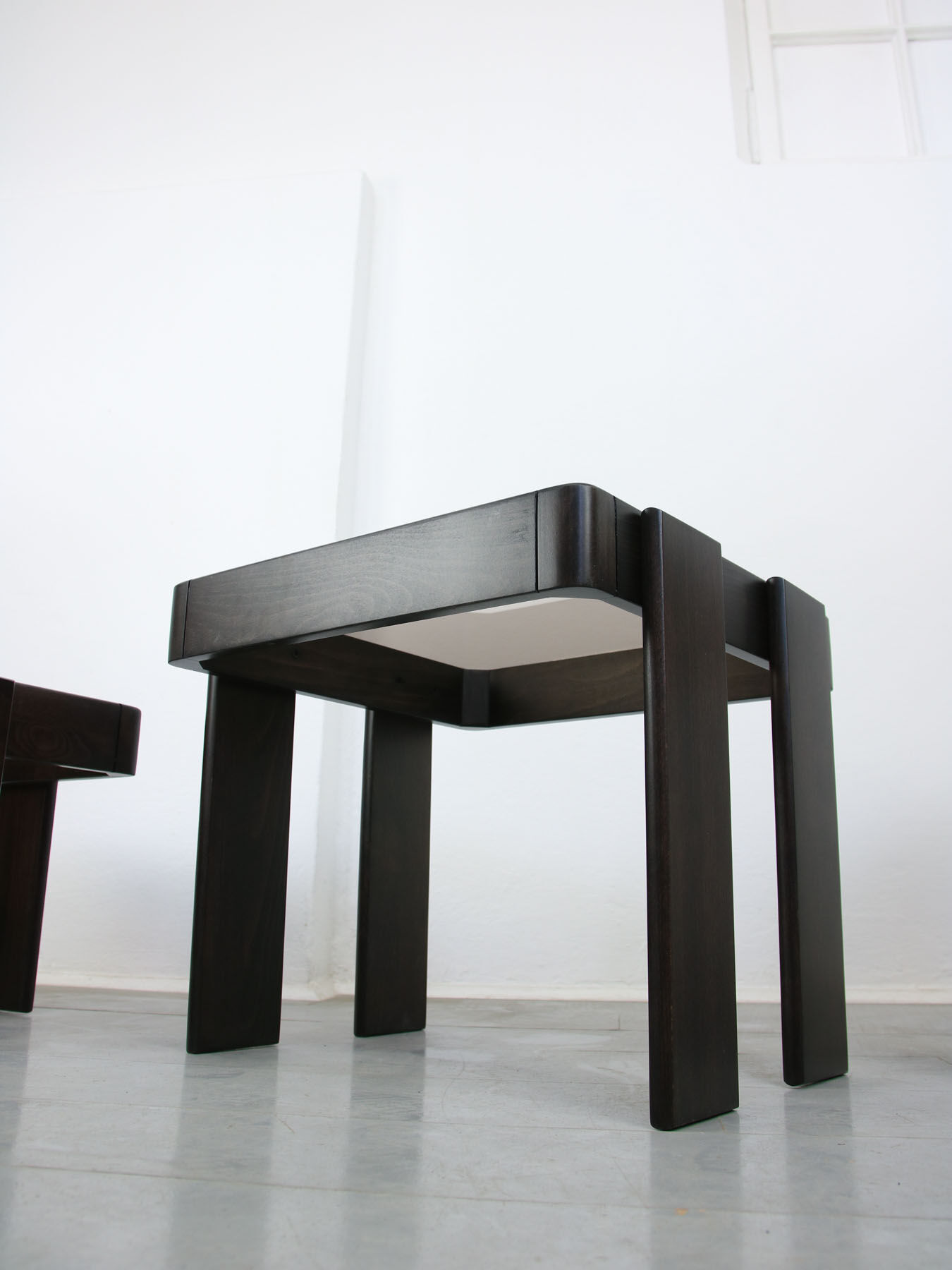 Coffee tables, Gianfranco Frattini, 1960