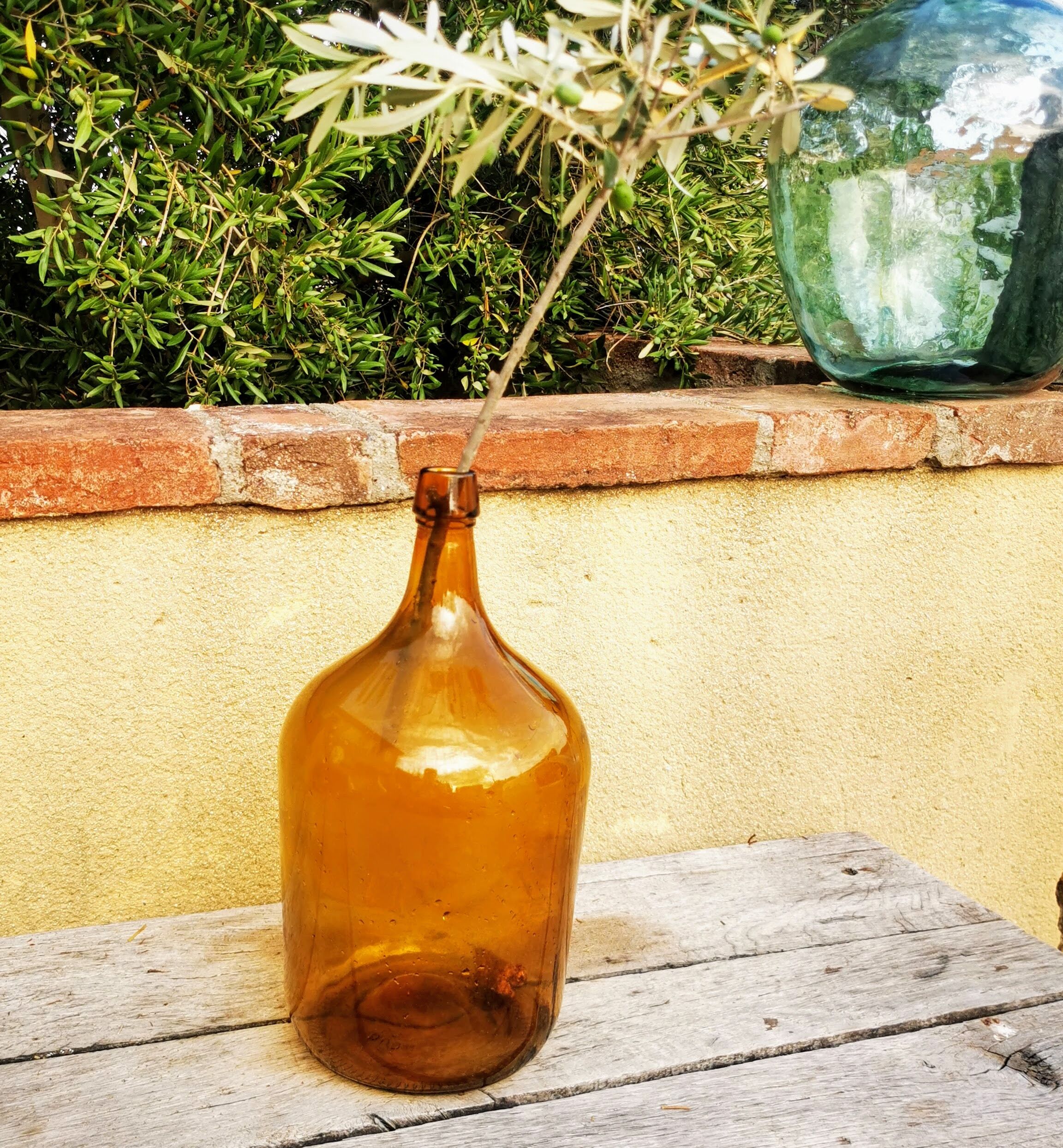 Demijohn amber 6 liters