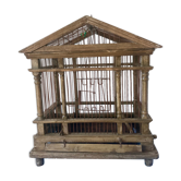 Cage ancienne en bois