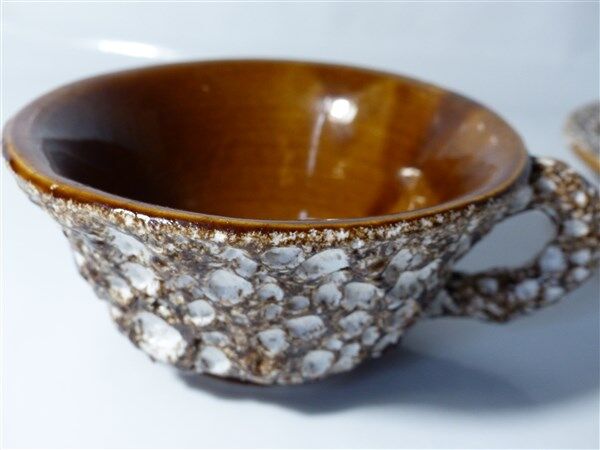 Vintage breakfast cup Vallauris 1960.