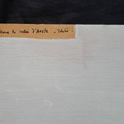 Pair of post-impressionist paintings signed BERJONNEAU, oil on cardboard.