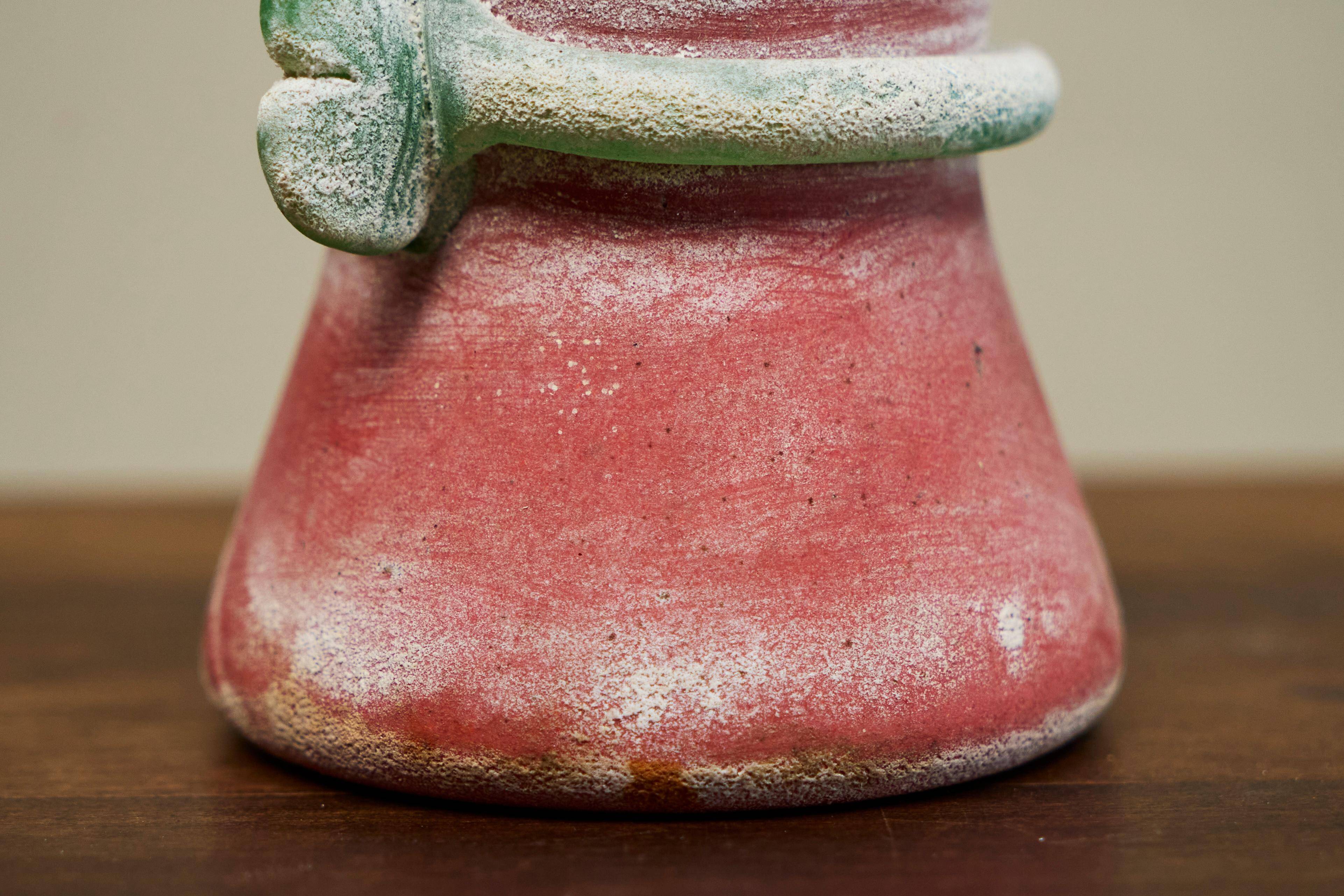 Vase Cenedese Murano attribué Scavo, années 1960