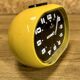 Old mechanical alarm clock, "Junghans Cavalier", vintage, 70s, pop decoration