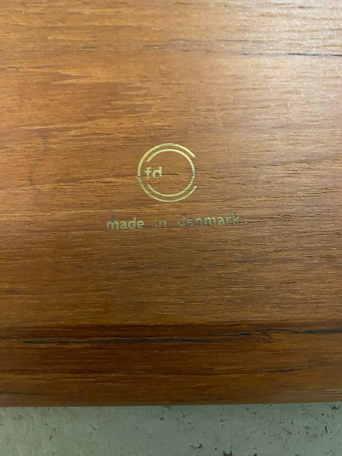 Teak Coffe table FD503 by Tove & Edvard Kindt-Larsen, Denmark 1950s