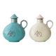 Bauhaus Ceramic Alpha Omega Cruet Pair by Theodor Bogler, 1948-1968