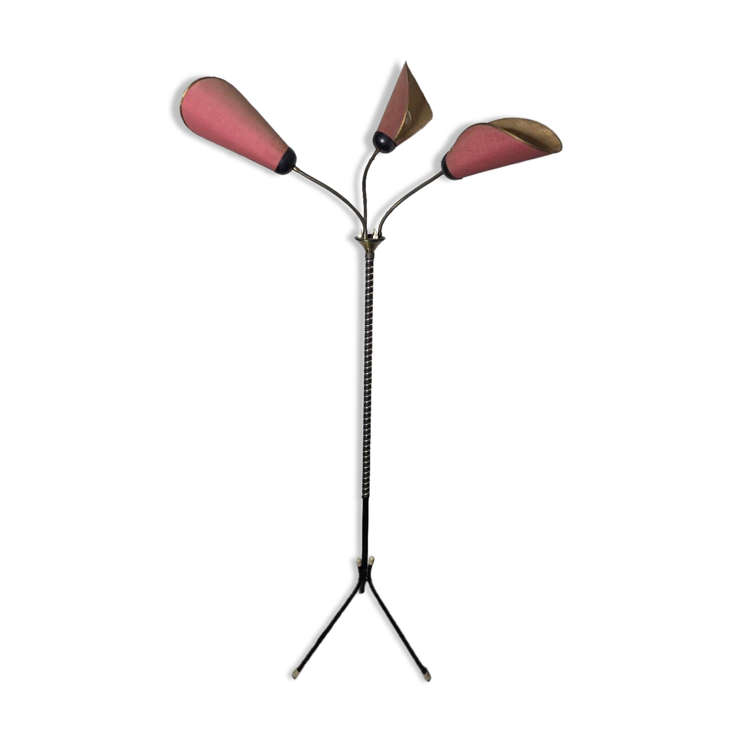 1960s tripod floor lamp