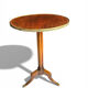 Side table / guéridon from the 19th century, tripod base "crowned dragon"