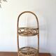 Superb rattan/bamboo bottle holder from the 60s-70s. In excellent condition.