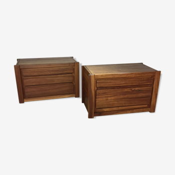 Paire de commodes de la maison Regain
