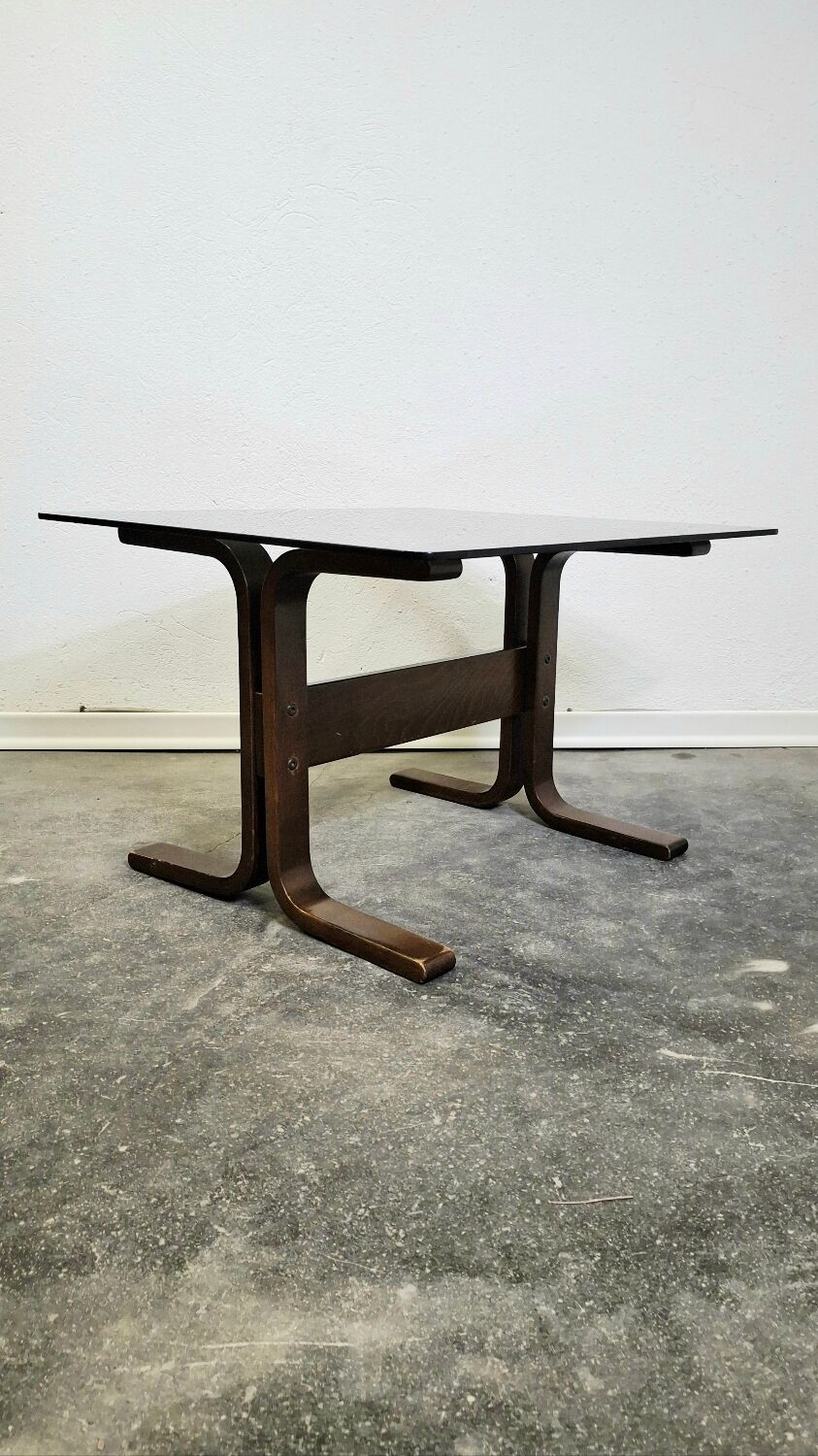 70s Siesta Glass Side Table