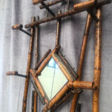 Bamboo coat rack