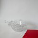 large Biot style bubbled glass mortar with pestle Design 1970