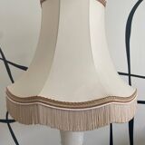 Large Vintage Carved Alabaster Lamp Classic / Empire Style 72 cm