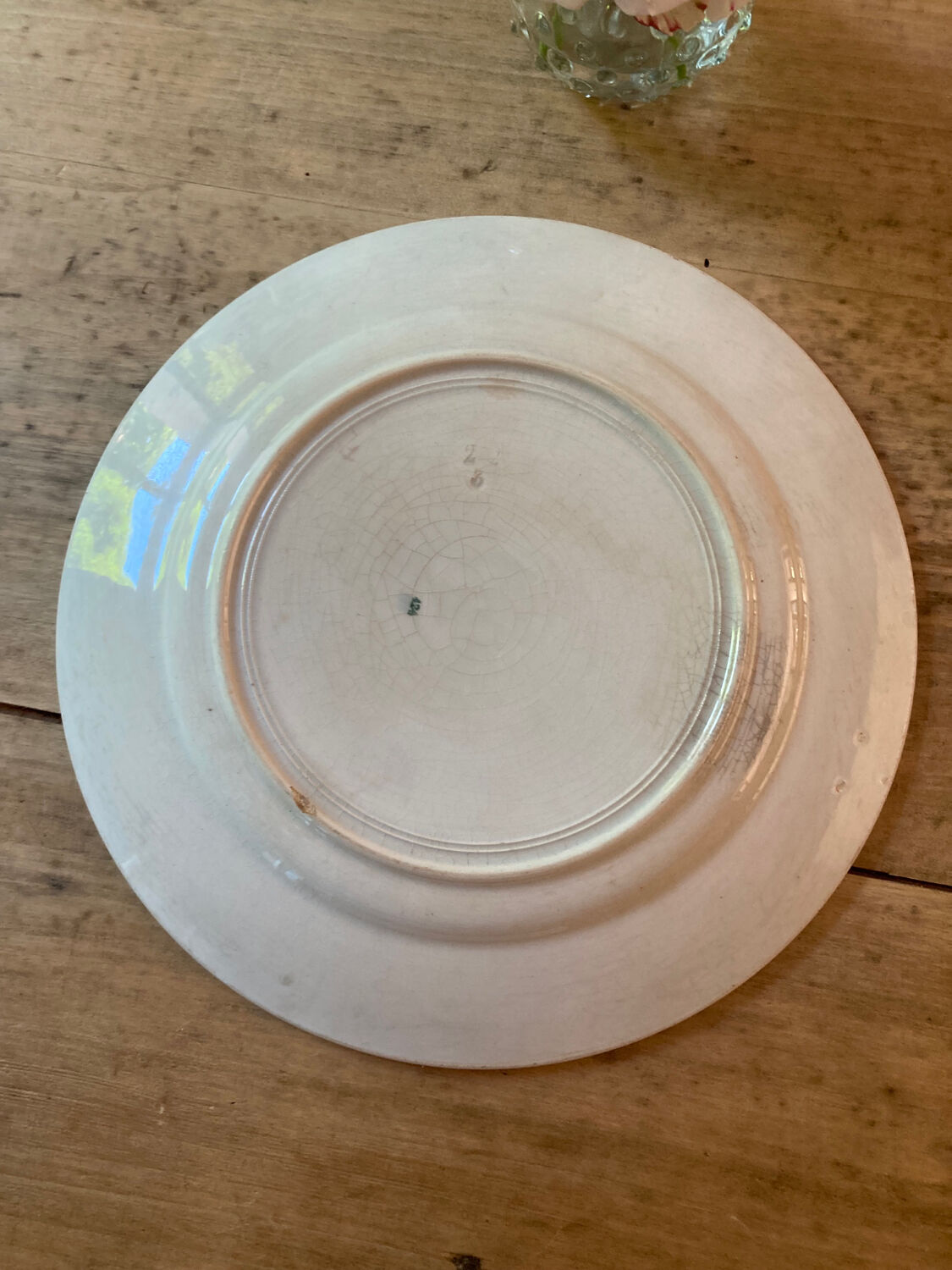 Vintage round dish
