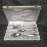 Individual covered boxes in silver metal