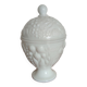 Avon pot on milk glass base