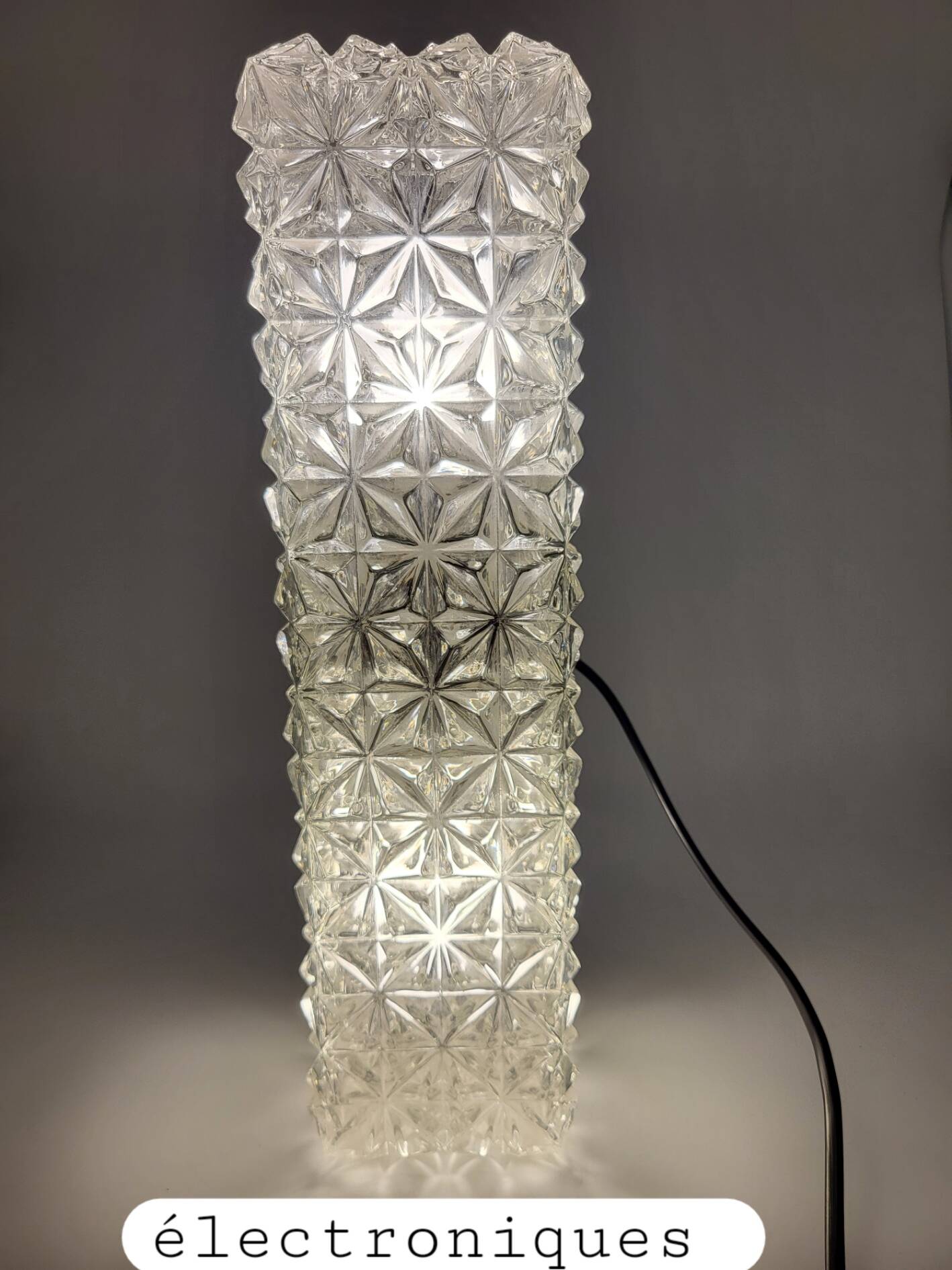 Erco Glass and Bakelite Wall Sconces 1960s, Set of 2 Vintage