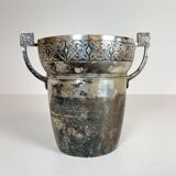 Art Deco champagne cooler with relief pattern, Sweden, 1930s